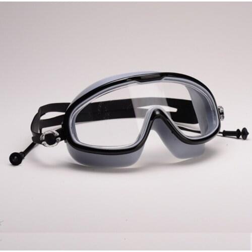 Water Glasses Swimming Goggles Adults Waterproof UV Anti Fog Adjustable Oculos Espelhado Pool