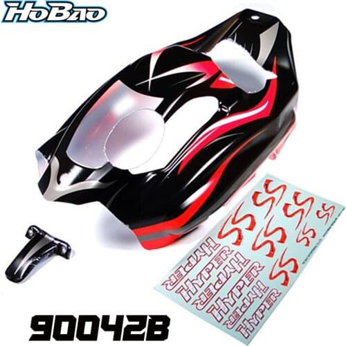 OFNA/HOBAO RACING 90042B HYPER SS PRINTED BODY (BLACK) FOR 1/8 SS/CAGE Buggy