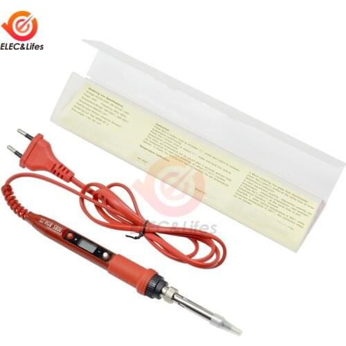 220V 80W LCD Digital Electric Soldering iron Adjustable Temperature Solder iron Safe Ceramic heating Rework Station Repair Kit