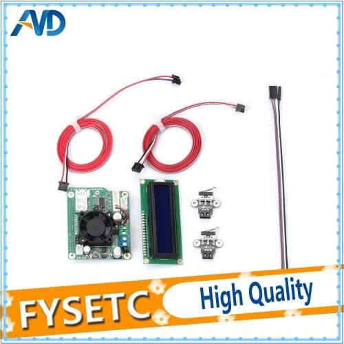 NanoDLP Shield V1.1 Expansion Board With DRV8825 Controled MOS + LCD1602 With I2C 1602 LCD Module Screen + 2pcs Switch Endstops