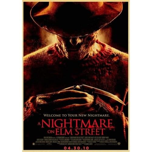 Full Diamond Painting Nightmare On Elm Street 5D DIY Diamond Embroidery Kit Rhinestone mosaic Cross Stitch Gifts FC167