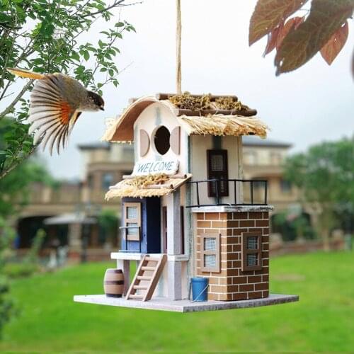 Bird house Forest Park courtyard garden kindergarten outdoor decoration creative gift