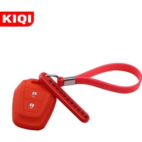 Silicone Car Key Case Cover Key Chain Card for ISUZU DMAX D-MAX MUX TRUCK UTE 2 Button Remote Phone Number KeyChain Holder