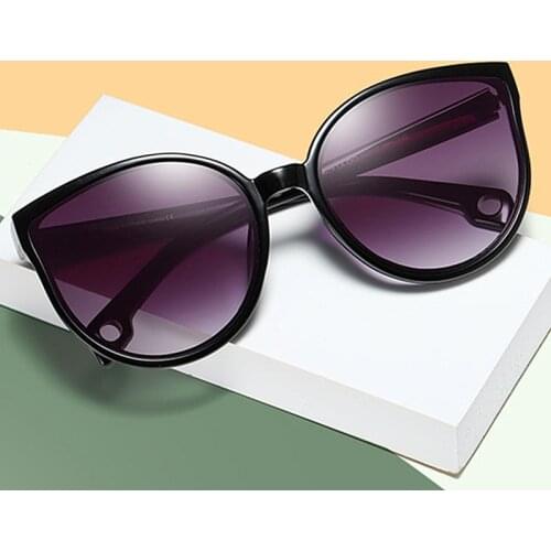 Sunglasses Cat Eye Women Men Sun Glasses Eyewear Eyeglasses Plastic Frame Clear Lens UV400 Shade Fashion Driving New