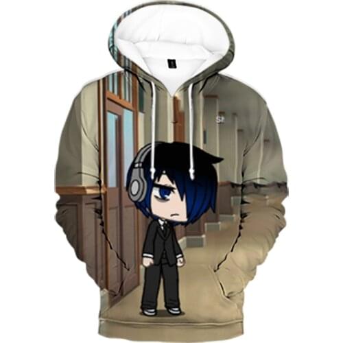 Popular Gacha Life Hoodie Sweatshirt Men Womens Hoodies Harajuku Street wear Boys/girls Fashion Long Sleeve Pullovers