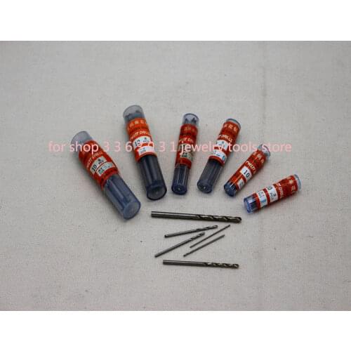 Twist Drills Bit for Jewelry Drilling Machine 10pcs