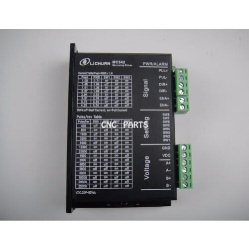 20-50VDC 128 Subdivision 2 phase microstepping driver 0.71-3.0A for 42/57 2 phase stepper motors replace M542