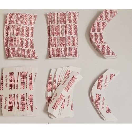 36pcs/lot V Shapes Supertape Waterproof Salon Extension Tape Double Adhesive Tape For Hair Extension/Toupee/Lace Wig