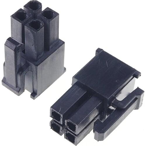 5557 4.20 mm 4 P 4 PIN Connector Receptacle Housing Shell Mini-Fit Jr PC computer CPU Mainboard Motherboard 0.165" 3901-2040