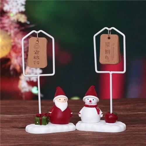 7-Creative Gifts Christmas Fountain Santa Claus Snowman Mood Calendar Calendar Decoration Crafts Gifts Christmas gifts home desk