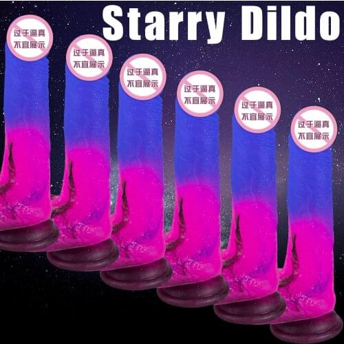 Colorful Silicone Dildo Jouet Sexuel Sexshop Sextoy Adult For Couples Erotic Gay Gode Strapon Consolador Lesbian Anal Penis Dick