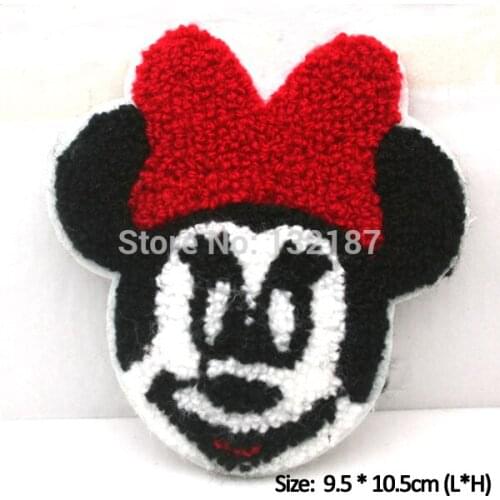 Wholesale fashion towel patch sew on embroidery label DIY patches for sweater jacket sportwear LB-039