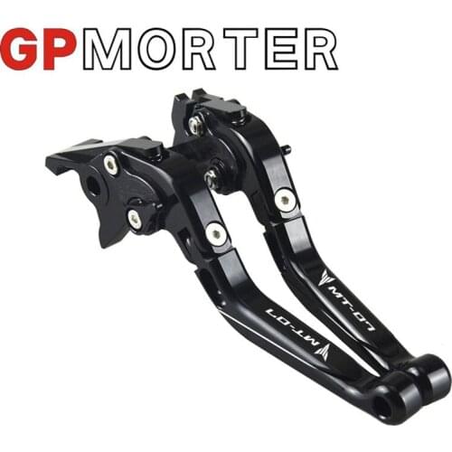 Motorcycle CNC Adjustable Folding Extendable Brake Clutch Levers Handle For Yamaha MT-07 MT 07 MT07 FZ07 FZ 07 FZ-07 2014-2021