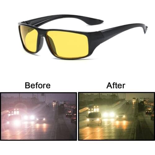 Sunglasses Night Driving Outdoor Sports Cycling Glasses Anti-glare Night Vision Goggles Goggles Safe Driving Car Accessories New
