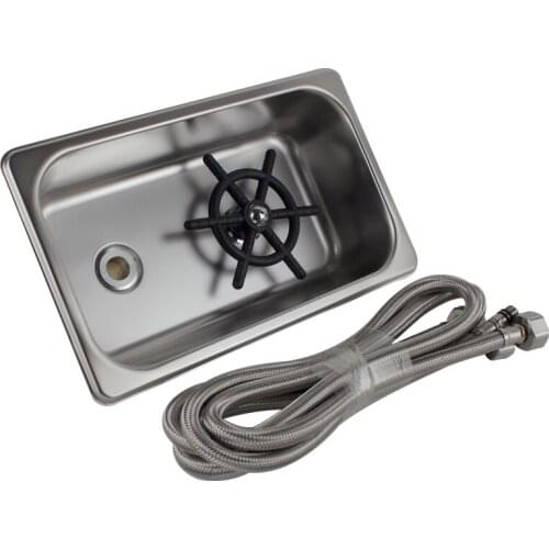 Glass Rinser for Kitchen Sink, Kitchen Sink Accessories, Bar Glass Rinser, Cup Washer Rinser for Hotel Cafe Restaurant Silver