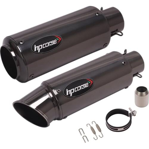 Universal Motorcycle 51mm Exhaust Pipe Modified Muffler For PCX125 150 XMAX300 250 Z900 S1000R DUKE 200 250 390 RC390 790 CBR650