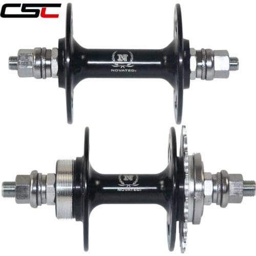 Novatec A165SB A166SB single speed bike hub fixed gear street Track bike hubs alloy Flip Flop Bicycle hub