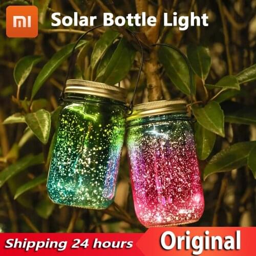 YOUPIN Solar Smart Night Light Colorful Night Lamp IP54 Waterproof Smart Light Control for Decorative Lighting Camp Lamp