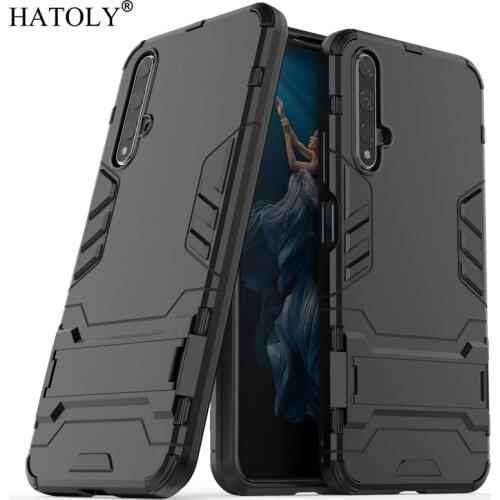 For Armor Case Huawei Nova 5T Cases Huawei Nova 5T Shockproof Robot Silicone Rubber Hard Back Phone Cover For Huawei Nova 5T