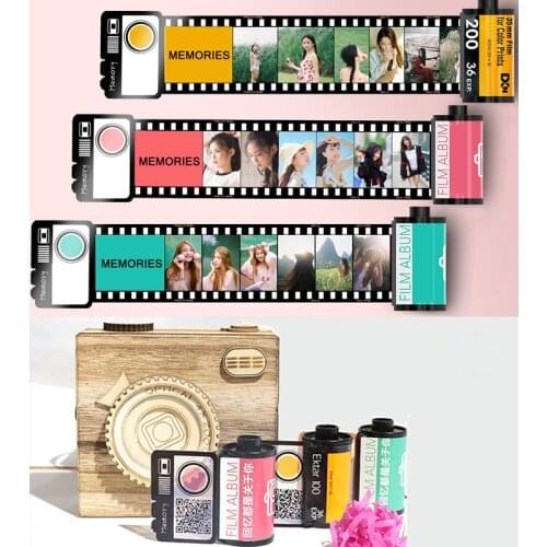 15pcs Photos Customized DIY Film Album Lovers Friends Graduation Birthday Valentines Day Handicraft Craft Album Scrapbooking