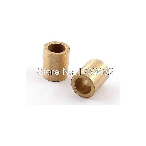 2PCS Oil Impregnated Sintered Bronze Bushing 8mm Bore x 12mm OD x 15mm Long
