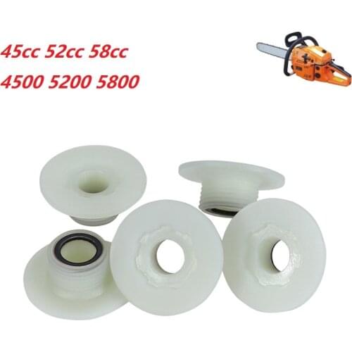 5pcs/lot Chainsaw Engine Rebuild Kit Oil Drive Pump Worm Gear Fit 45 52 58 4500 5200 5800 Chinese Zenoah Type Gasoline Chainsaw