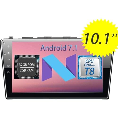 Topnavi 10.1" Car GPS Octa Core Android 7.1 for Honda CRV 2007 2008 2009 2010 2011 Auto Stereo Multimedia Navigation with 3G