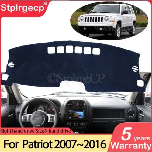 For Jeep Patriot 2007~2016 Liberty Anti-Slip Mat Dashboard Cover Pad Sunshade Dashmat Accessories 2008 2010 2011 2012 2013 2015