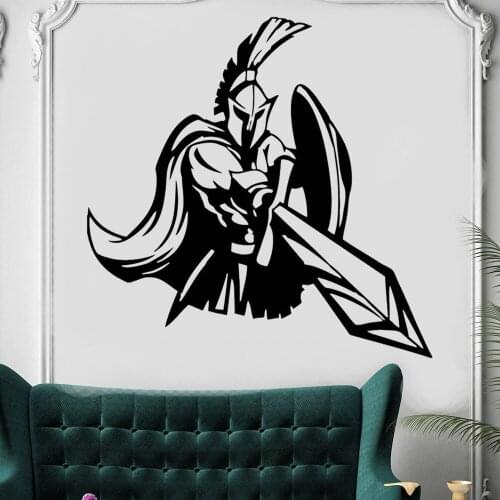 Ancient Greece Wall Decal Strength Army Warrior War Ancient Greece Rome Vinyl Decal Vinyl Removable Ru-392
