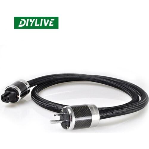 DIYLIVE Moster Monster Powerline 400 Hi-Fi standard/GB fired power cord ancient river plated man standard