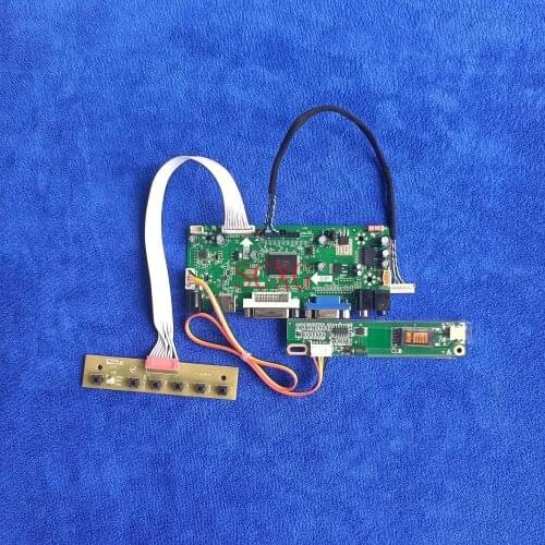 M.NT68676 controller driver board HDMI-compatible VGA DVI 1280*854 LCD monitor Kit For B152EW01 V1/B152EW01 V2 1CCFL LVDS 20 Pin