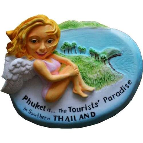 Phuket Thailand Beautiful Landscape 3D Fridge Magnets World Travel Souvenirs Refrigerator Magnetic Sticker Home Decoration
