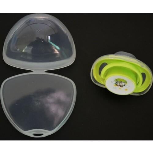 Portable Infant Newborn Baby Pacifier Case Box Nipple Case Pacifier Holder Storage Box Soother Container Holder Pacifier