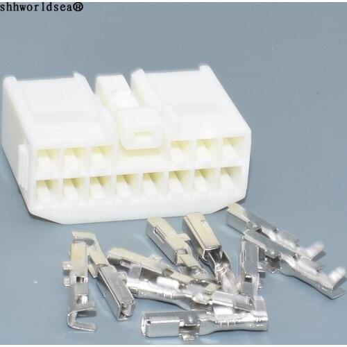 Shhworldsea 14 Pin 2.2mm MG641113 Electrical Female Male Automotive Connector Auto Socket