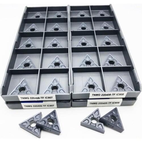 Turning tool TNMG220408 TF IC907 TNMG220408 TF IC908 high quality carbide lathe tool parts milling cutter CNC cutting tool TNMG