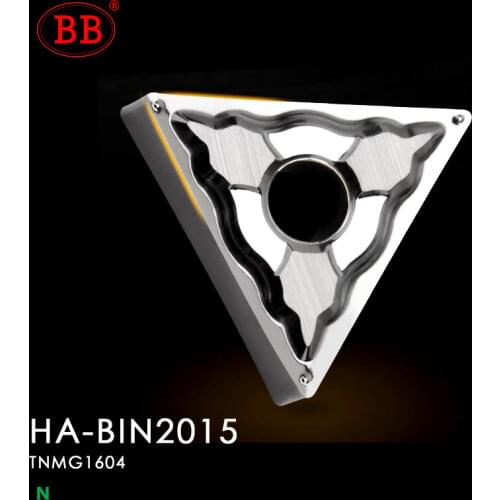BB Carbide Insert Stainless Steel Triangular CNC Lathe External Turning Tool TNMG160404 TNMG160408 ZC TM HA