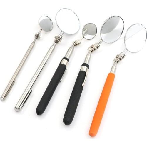 Universal Folding Automotive Maintenance Inspection Mirror Telescopic Reflector Size Welding Chassis Inspection Mirror Hand Tool