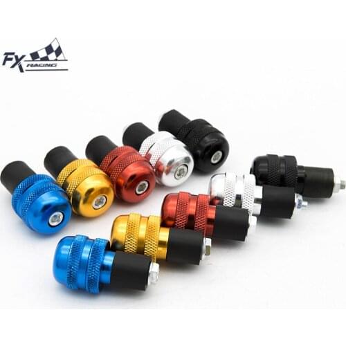 7/8" 22mm CNC Universal Motorcycle Counterweights Handlebars Grips Ends Bar Ends Plug Caps For Yamaha Honda Suzuki Kawasaki BMW