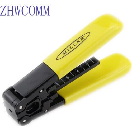 ZHWCOMM FO-IS fiber optic stripper drop cable fiber stripper for FTTH FTTB FTTX Network with Measurment Scale for 3.1*2.0mm