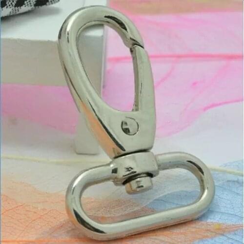 1 inch Swivel Trigger Clips Snap Hooks Lobster Clasps 50Pcs/lot Nickel