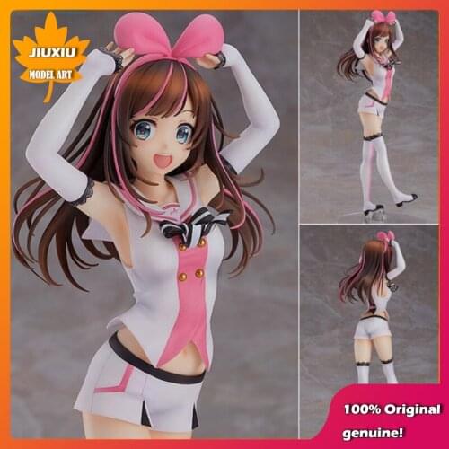 100% Original: Anime Figure Kizuna AI photo album cover PVC Action Figure Anime Figure Model Toys Figure Collection Doll Gift