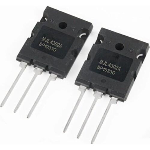 2pcs / 1lot MJL4302A TO-3PL audio power amplifier pairing tube MJL4302 power transistor triode