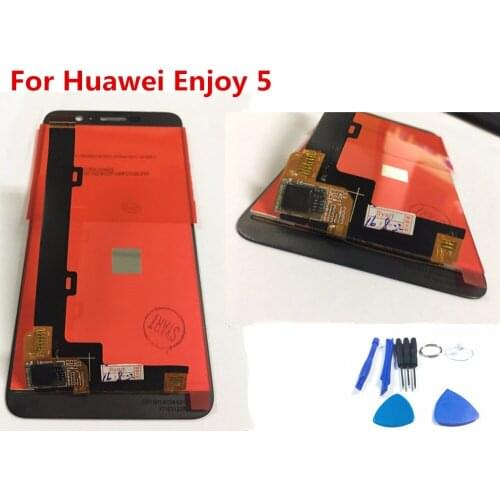 5.0 inch Black White Gold Y6 Pro LCD Screen Display+Touch Screen Digitizer Assembly Replacement For Huawei Enjoy 5 TIT-AL00