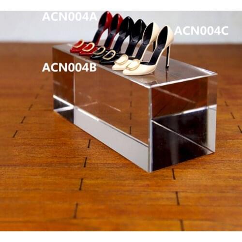 ACN004A/B/C 1/6 Scale Female soldier doll high heels Model For 12'' Action Figure Body DIY Accessories