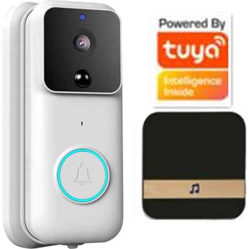 2MP 1080P Wireless WIFI Doorbell Intercom Video Door Phone Support Tuya APP Remote Control Visual Doorviewer