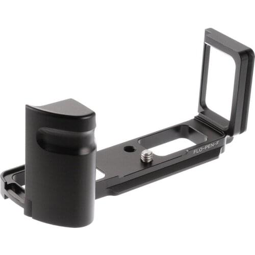 QR L Qucik Release Vertical Shoot Plate Holder Bracket Grip for Olympus PEN-F Camera ARCA Tripod