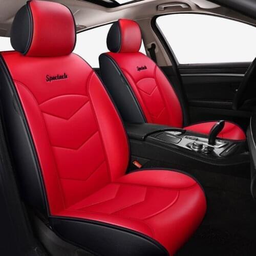 Green Leather Car seat covers For hyundai tucson 2019 alfombras mat 2020 i40 santa fe h1 creta elantra solaris accessories