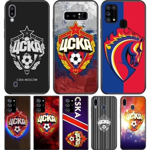 HOT Russia PFC CSKA For Samsung Galaxy Note 20 10 9 8 Plus Ultra Lite M31 M31S M10S M20 M21 M30 M40 M60S Phone Case