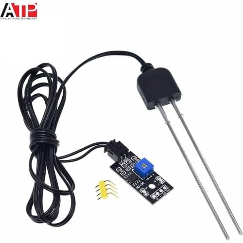 Soil Moisture Sensor and Soil Detector Module Soil Moisture Test Soil Humidity Test Corrosion Resistance Probe for Arduino