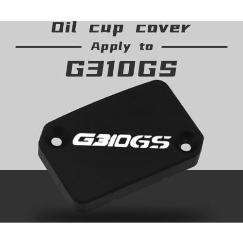 FOR BMW G310GS G310 GS G 310 GS 2017-2018 CNC Aluminum Motorcycle Brake Fluid Fuel Reservoir Tank Cap Cover